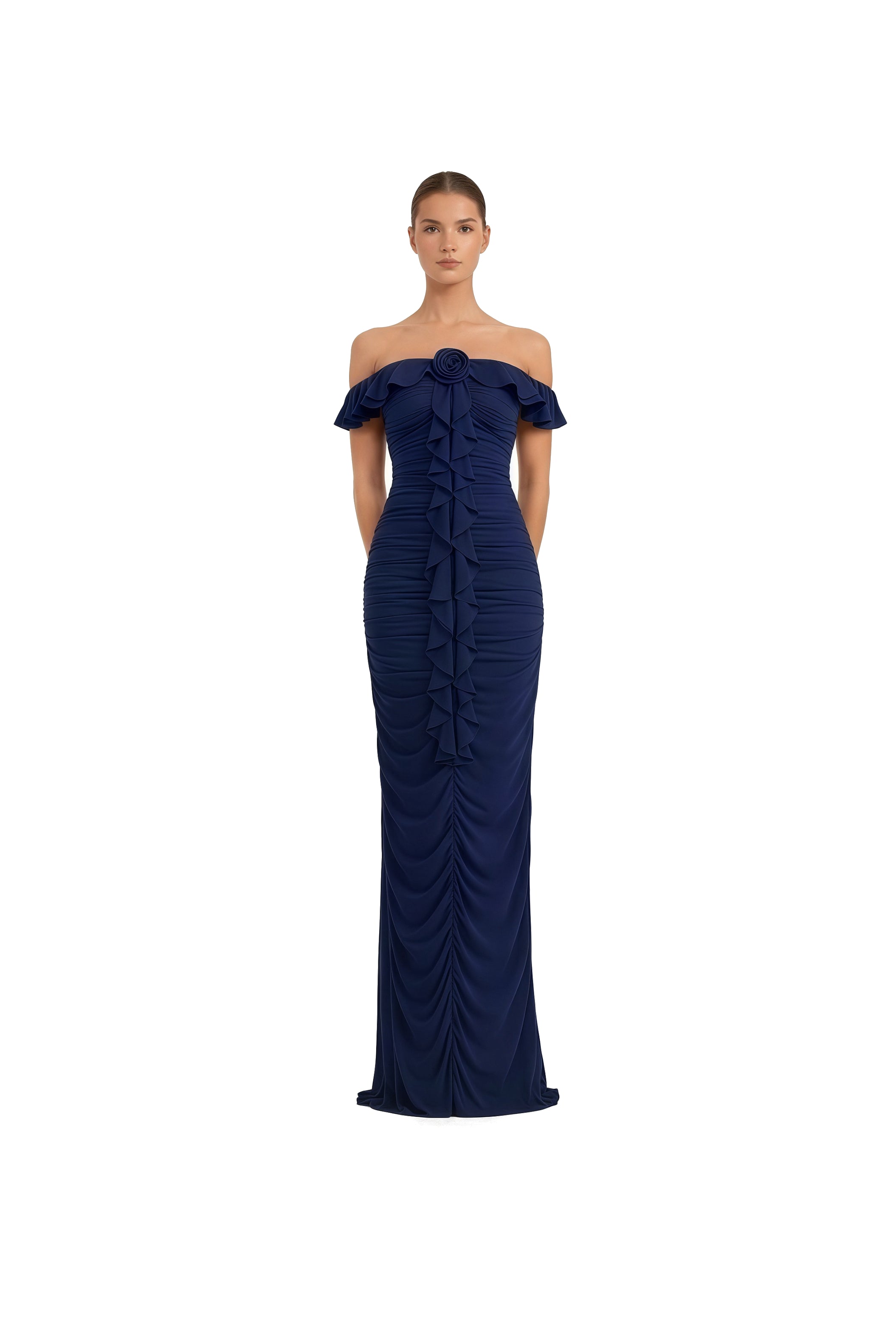 Luna Petal Gown - Back Vent