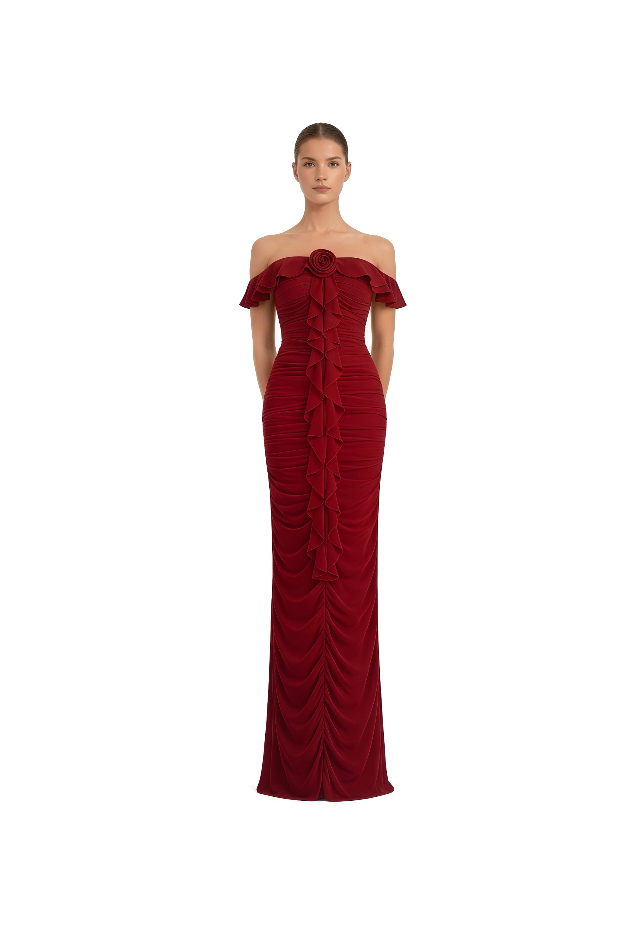 Luna Petal Gown - Back Vent