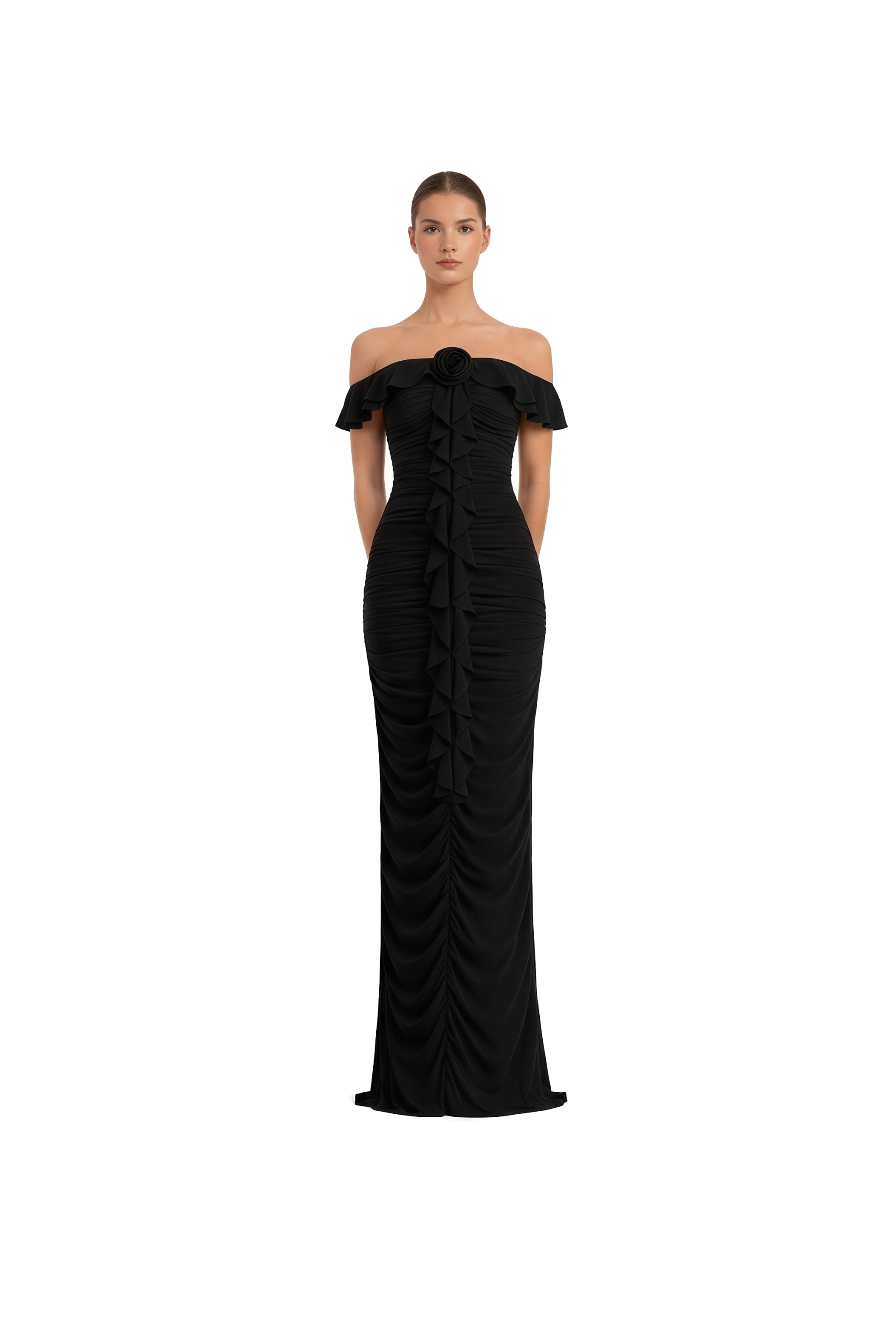 Luna Petal Gown - Back Vent