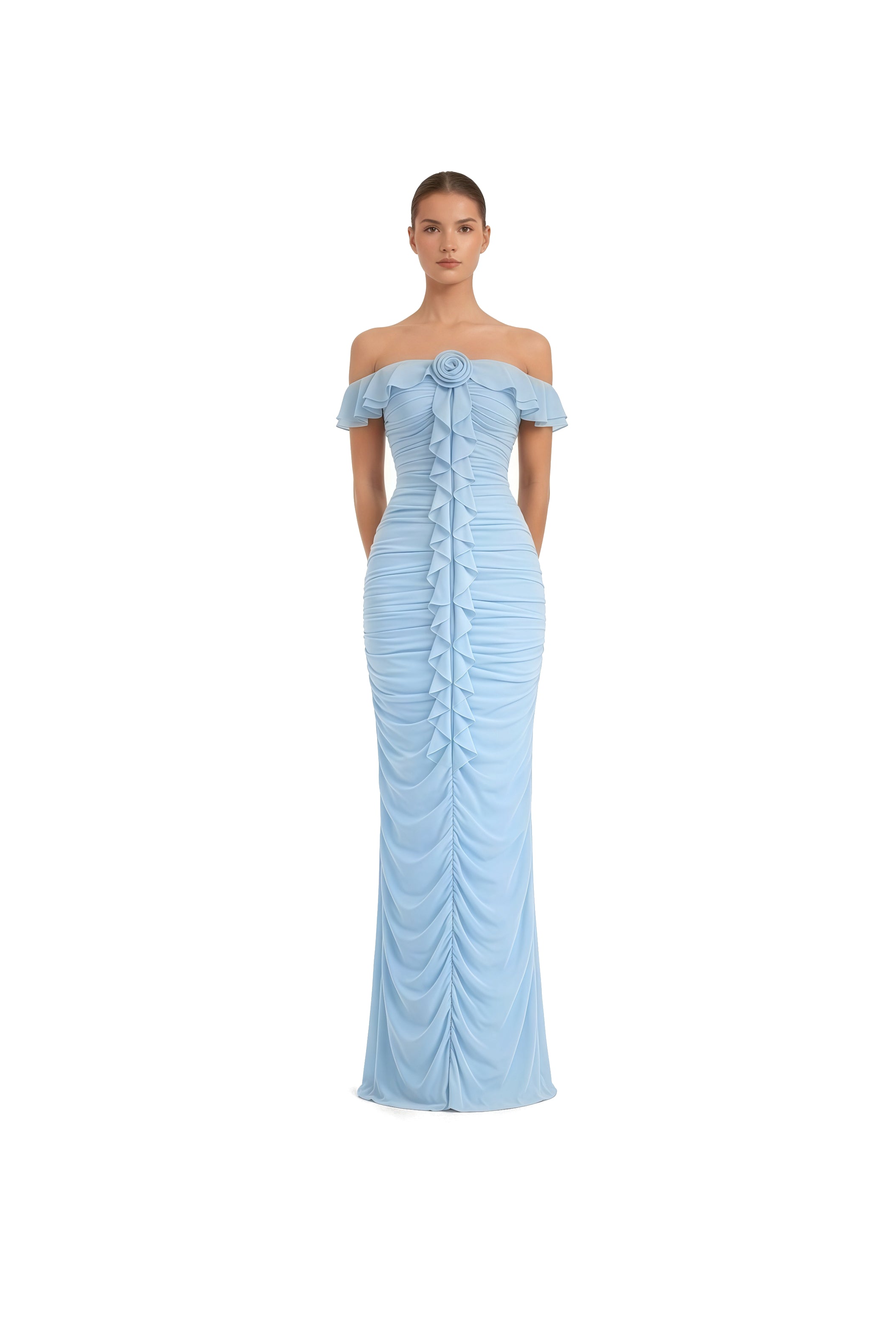 Luna Petal Gown - Back Vent