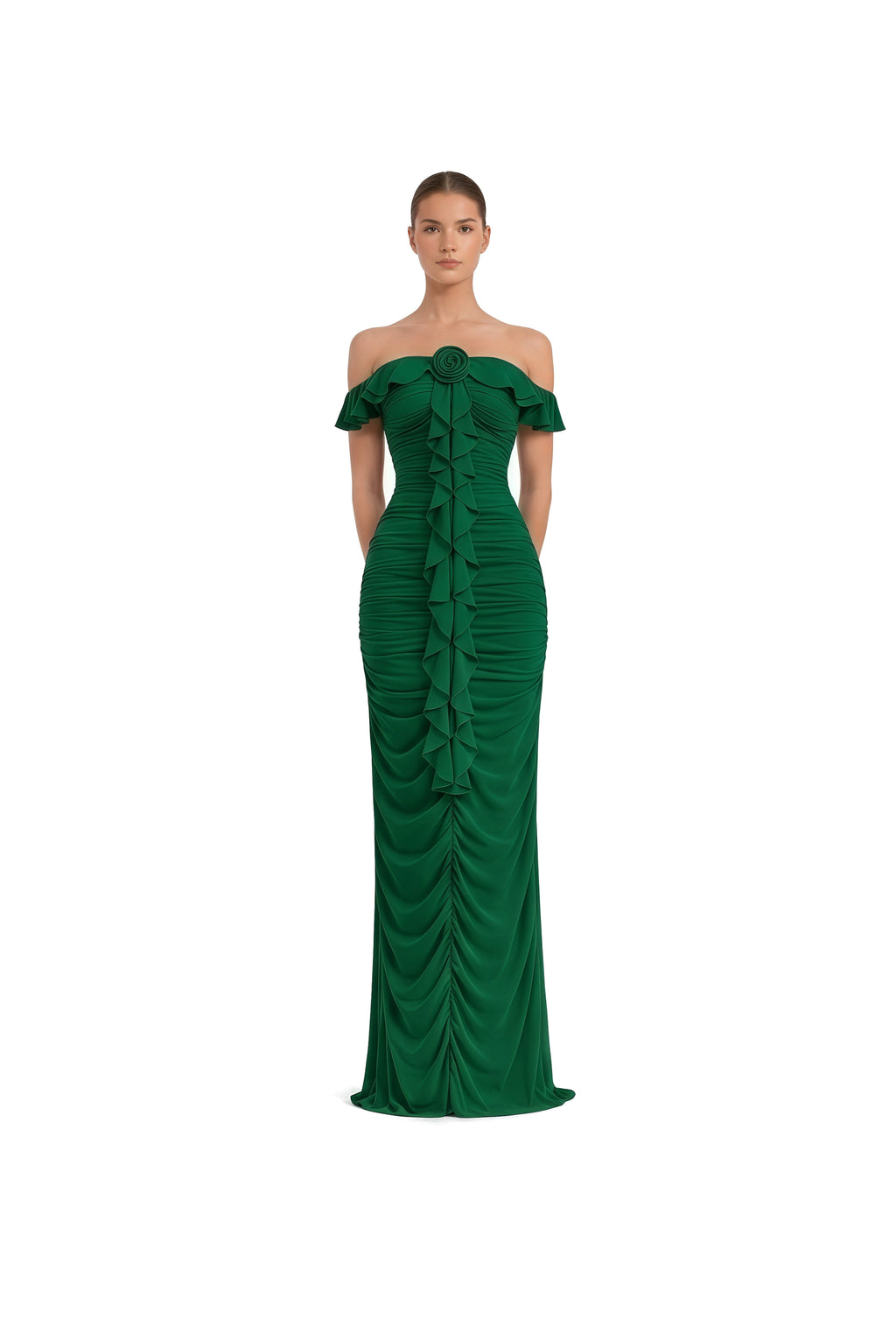 Luna Petal Gown - Back Vent