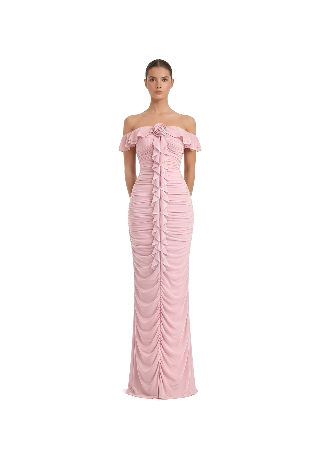 Luna Petal Gown - Back Vent