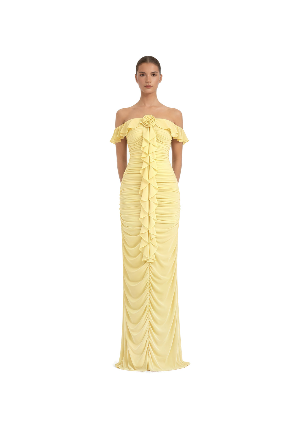 Luna Petal Gown - Back Vent